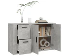 vidaXL Sideboard Concrete Grey 100x33x59.5 cm Engineered Wood