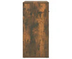 vidaXL Sideboard Smoked Oak 80x33x70 cm Engineered Wood
