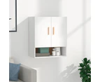 vidaXL Wall Cabinet White 60x31x70 cm Engineered Wood