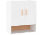 vidaXL Wall Cabinet White 60x31x70 cm Engineered Wood