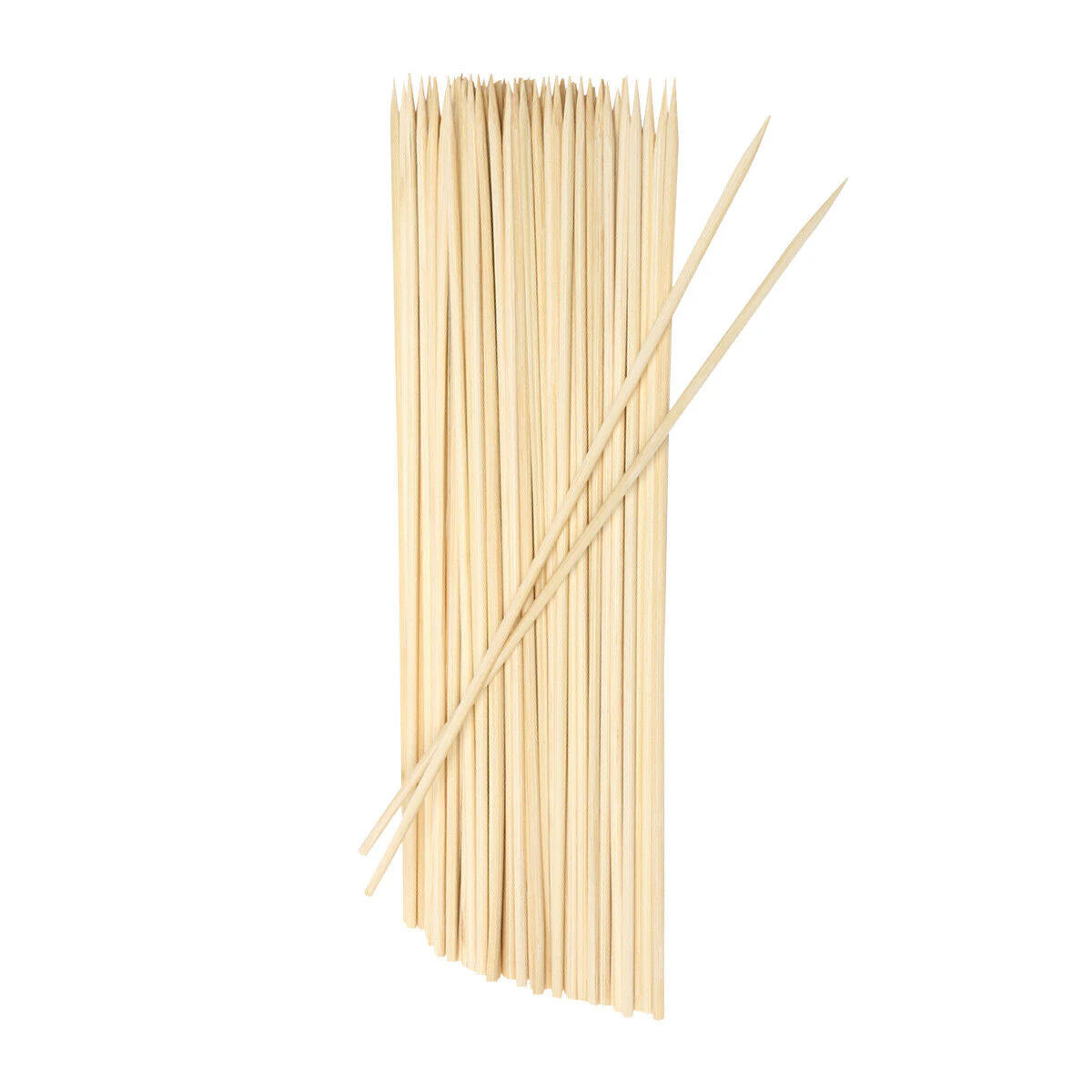 Home Master(R) 1620PCE Bamboo Skewers Eco Friendly Sturdy Strong Durable 25cm