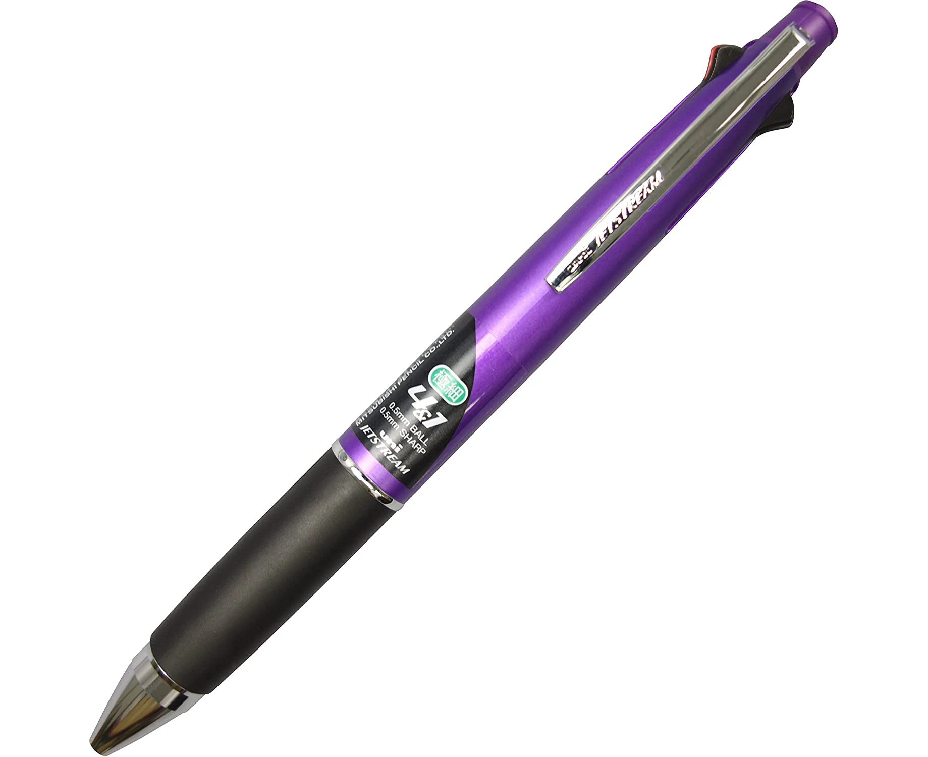 Uniball Jetstream 4 & 1 Multi pen (4 ink pens + Pencil) Purple Barrel