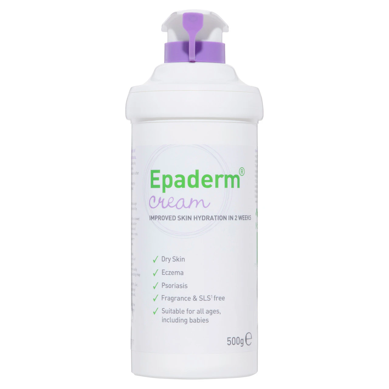 Epaderm Cream 500g Pump