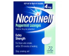 Nicotinell Stop Smoking Peppermint Lozenge Extra Strength 4mg 72 Pack