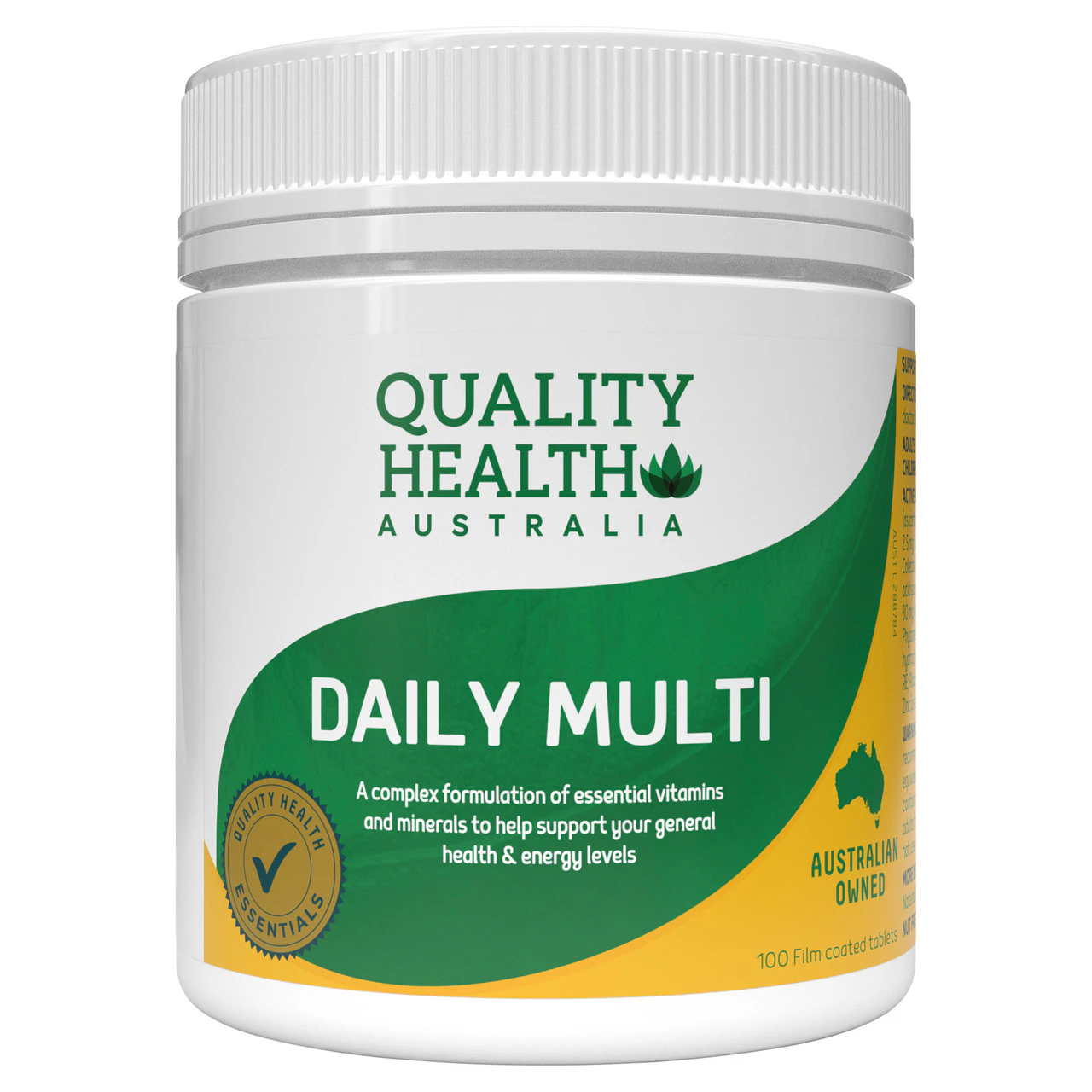 Quality Health Australia Daily Multi 100s