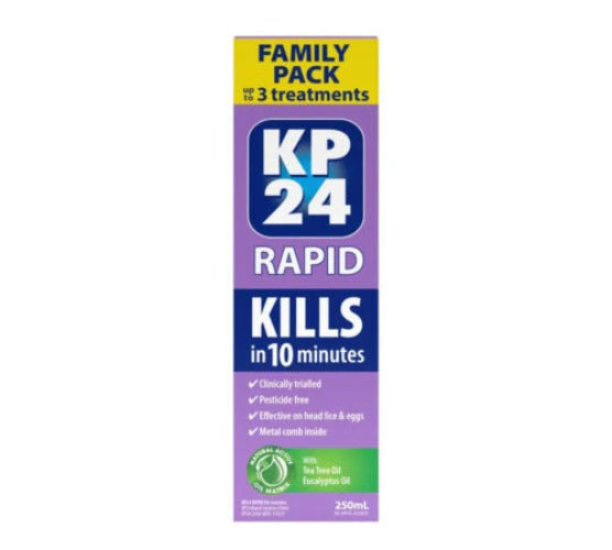 KP24 Rapid Solution With Comb 250ML