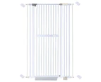 Extra Tall 150cm Baby Pet Security Gate Safety Guard Adjustable 86.5-92.5cm A1