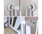 Extra Tall 150cm Baby Pet Security Gate Safety Guard Adjustable 86.5-92.5cm A1