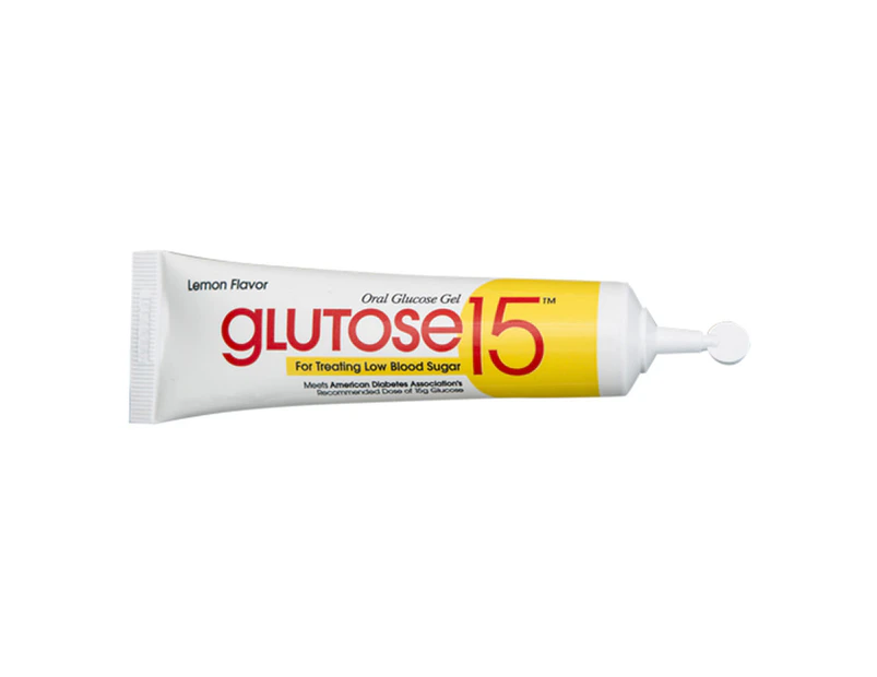 Glutose 15 Lemon Flavoured Oral Glucose Gel 15g