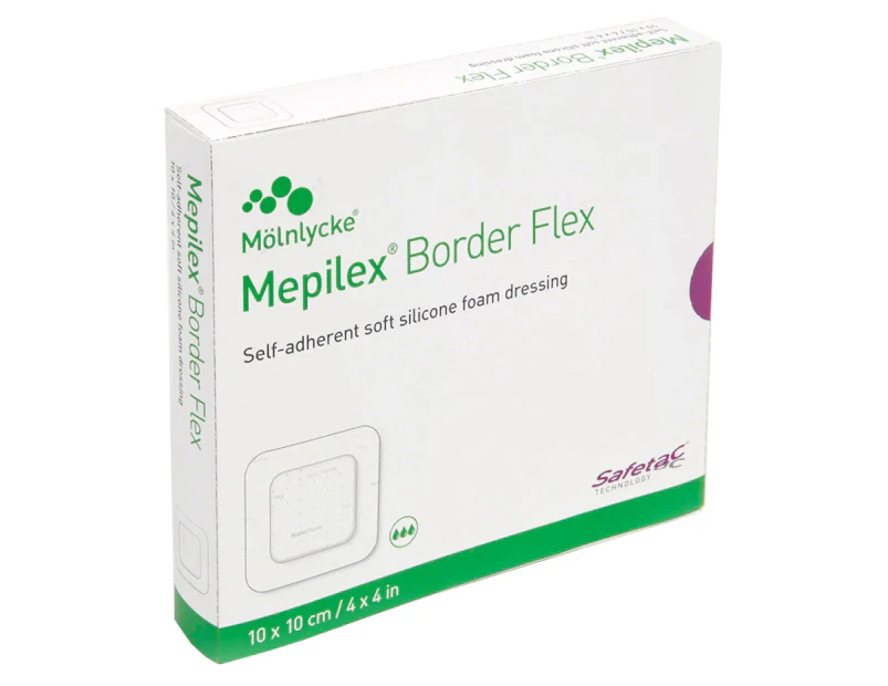 Mepilex Border Flex 10 x 10 cm 595311 - Single Dressing