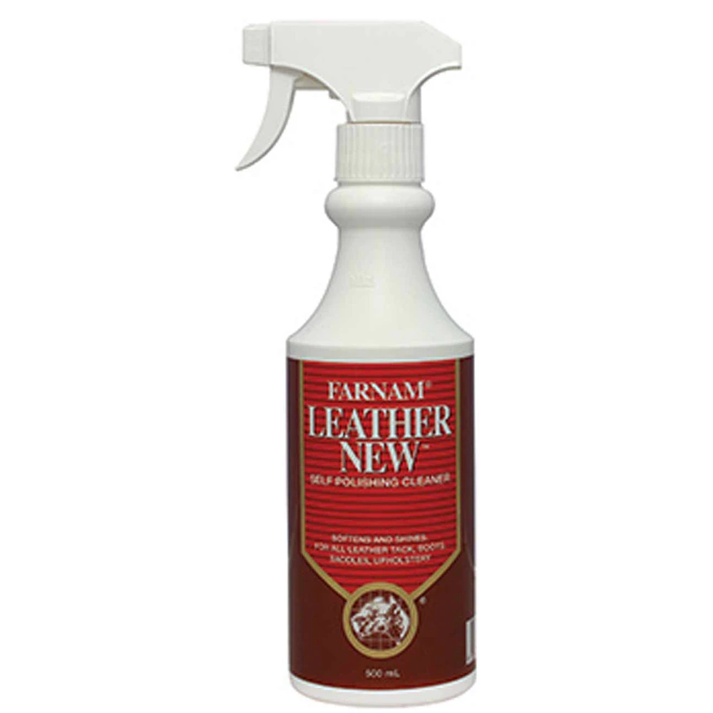 IAH Farnam Leather Protects Cleans Softens & Shines New Spray 500ml