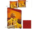 Disney The Lion King Quilt Cover Set Single Bed - Polyester