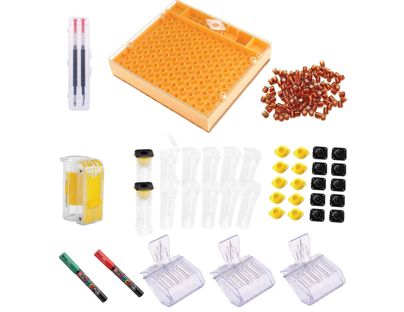 Nicot Queen Bee Rearing System Kit - Deluxe Complete Marking Starter