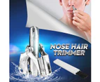 Nose Hair Trimmer for Men Ear Cleaner Stainless Steel Manual Device Mechanical Shaving And Hair Removal Tools