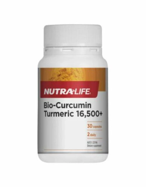 Nutra-Life Bio-Curcumin Turmeric 16,500+ 30 Capsules