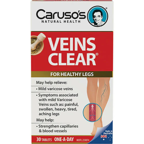 Caruso's Veins Clear Tabs 30