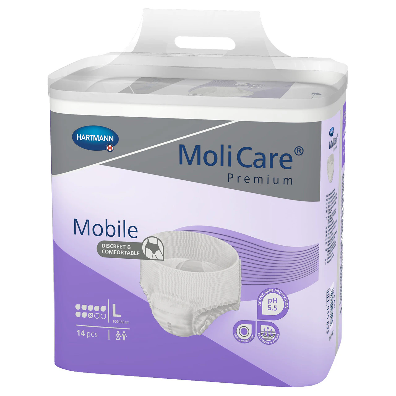 Molicare Premium Mobile 8 Drop Large 14 Pack