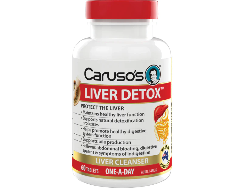 Caruso's Liver Detox 60 Tablets