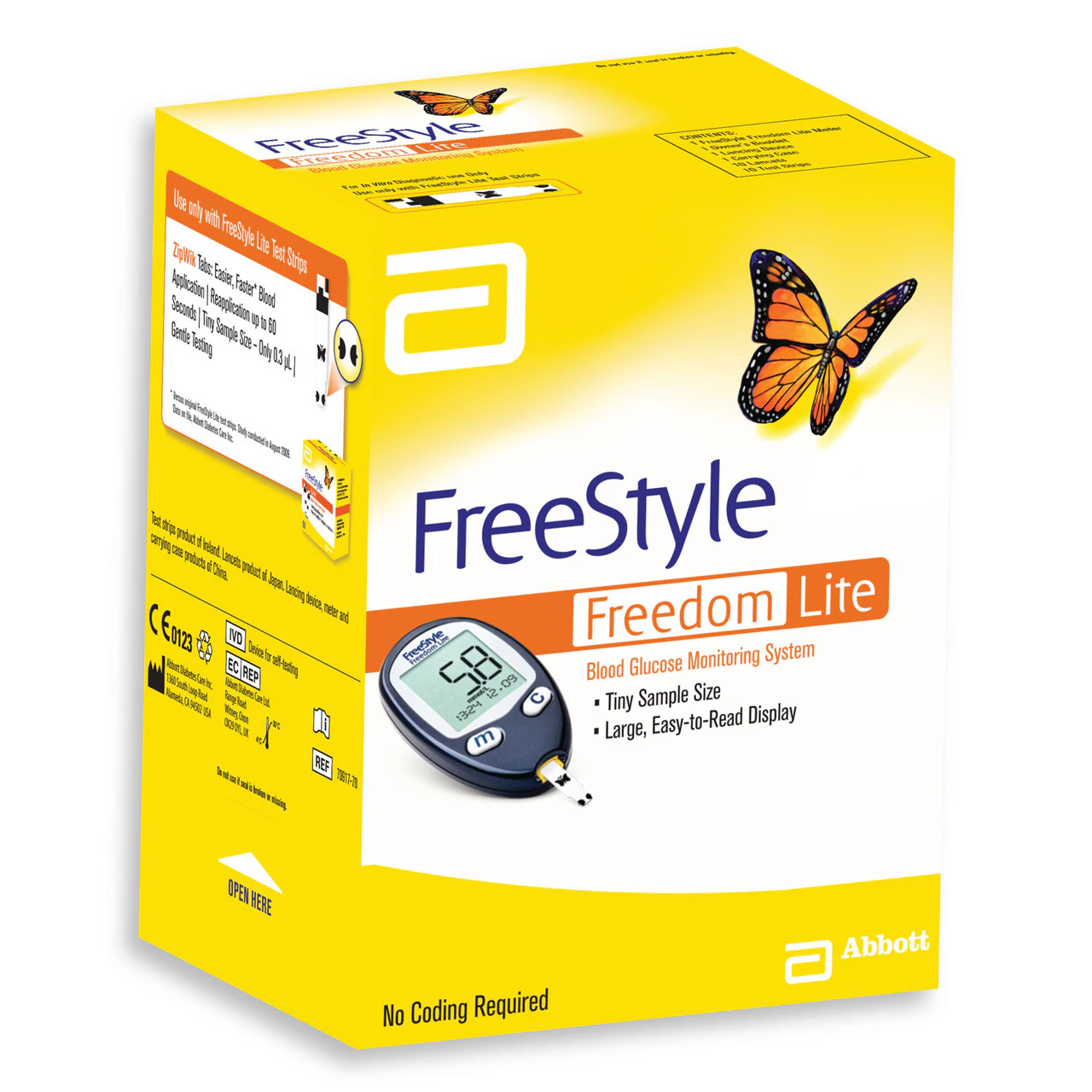 Abbott FreeStyle Freedom Lite Blood Glucose Monitoring System