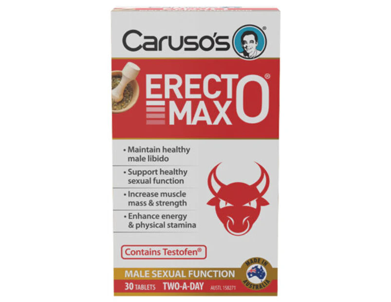 Caruso's ErectOMax 30 Tablets