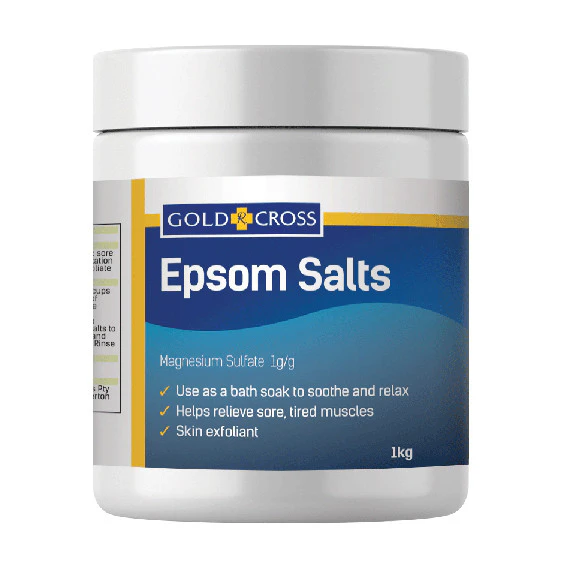 Gold Cross Espom Salts 1kg