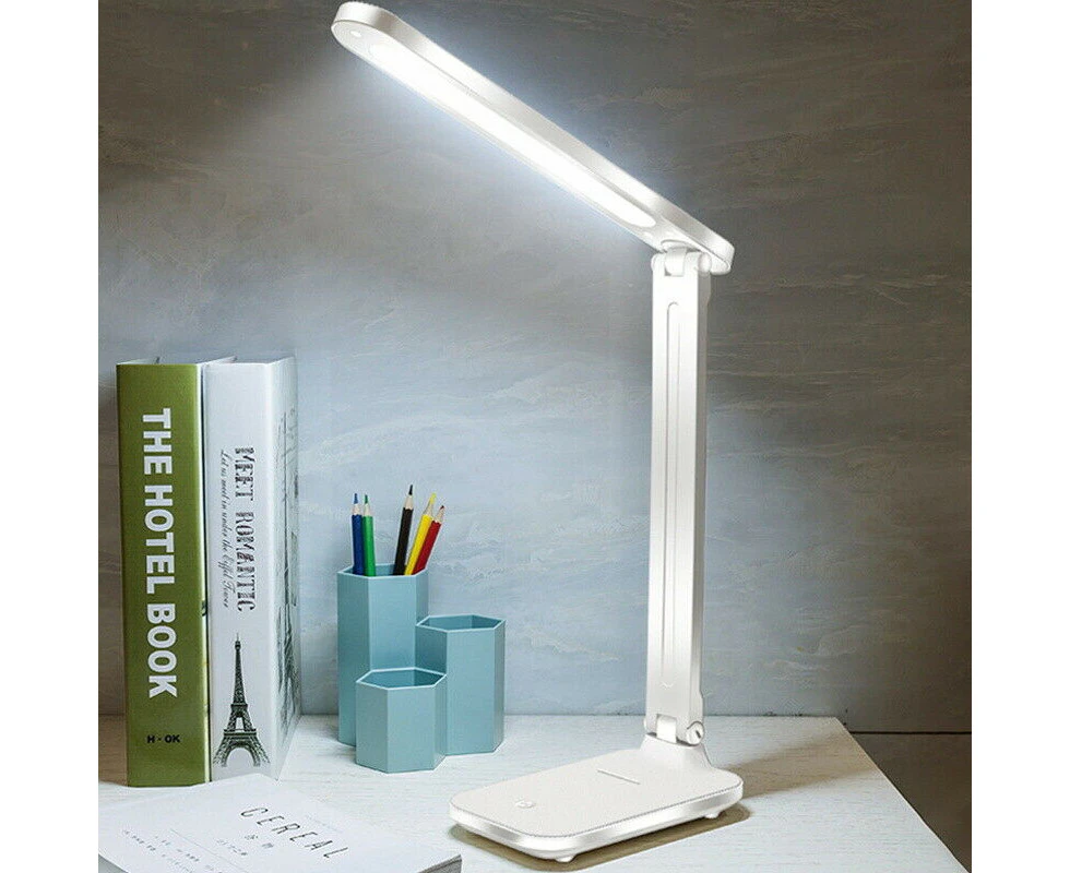 Touch LED Desk Lamp Bedside Study Reading Table Light USB Ports Dimmable AU