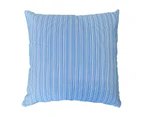 FurnitureOkay Embroidered Essential Outdoor Cushion Cover - Blue