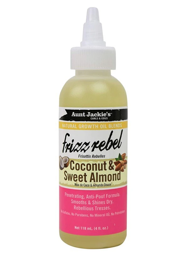 Aunt Jackie's Growth Oil Coconut & Sweet Almond 118mL (4oz)