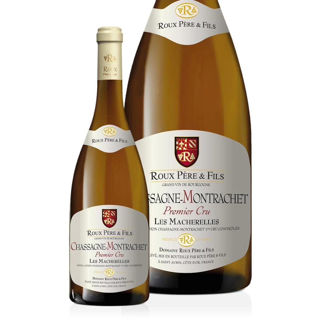 Domaine Roux Chassagne-Montrachet Premier Cru Les Macherelles 2020 6Pack 13% 750ML