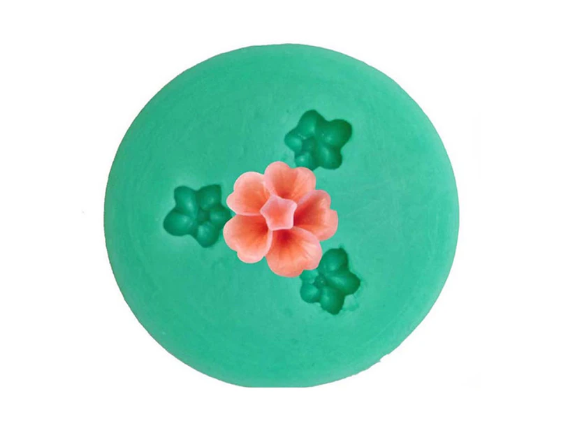 Baking Mold Flexible Food Grade 3D Romantic Fondant Cookie Silicone Mold Kitchen Supplies -I