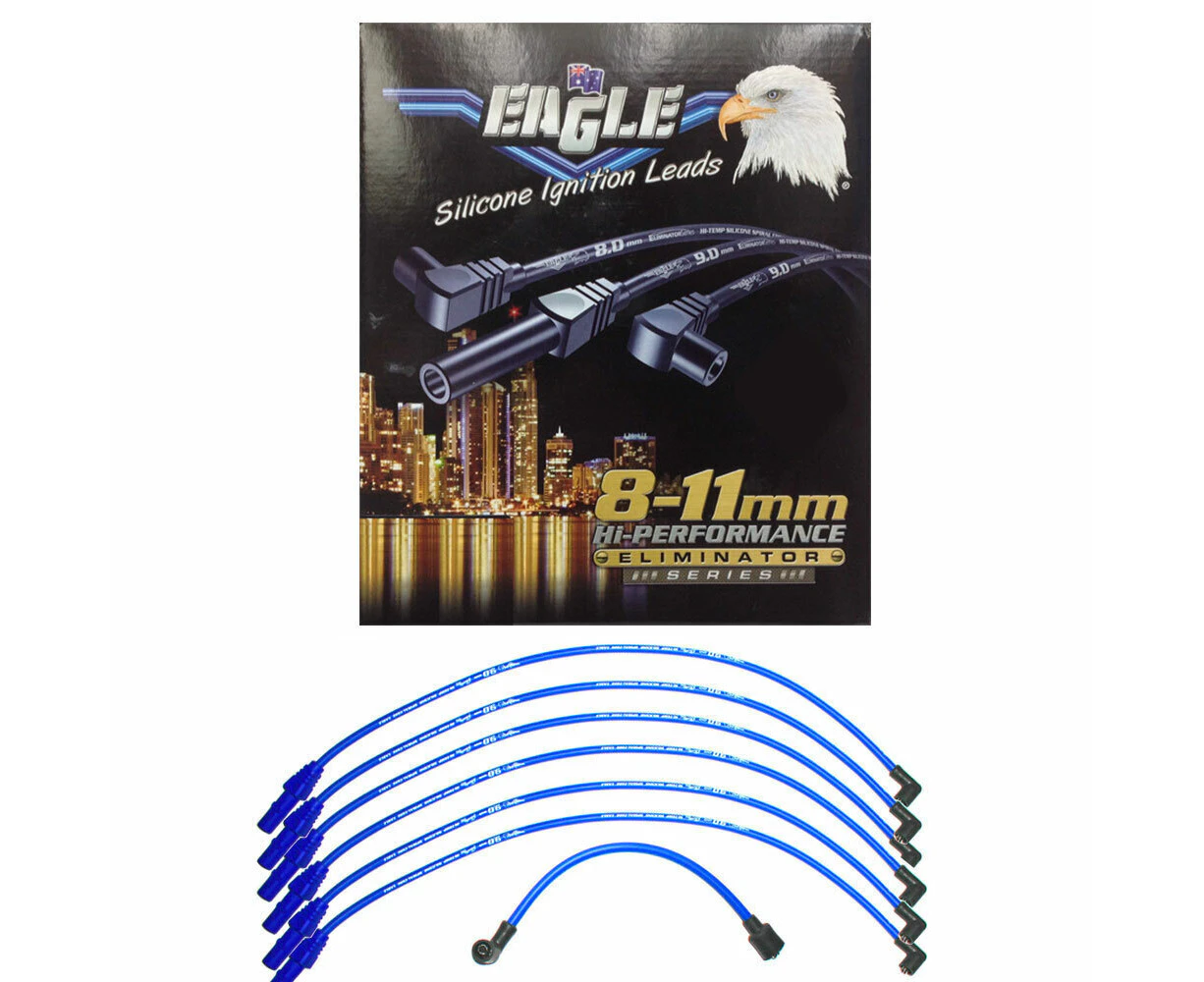 Eagle ignition leads blue for Jaguar XJR S/Charged 4.0 6Cyl 1994> - Blue