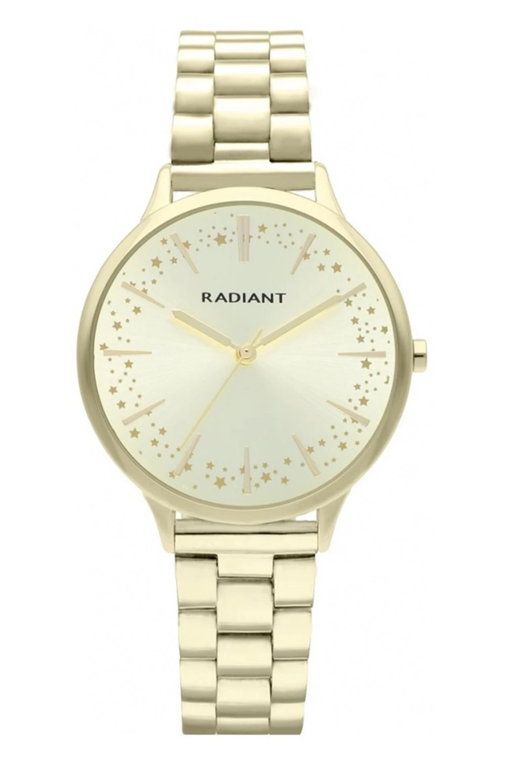 Radiant soul Women Analog Quartz Watch with Stainless Steel bracelet Gold