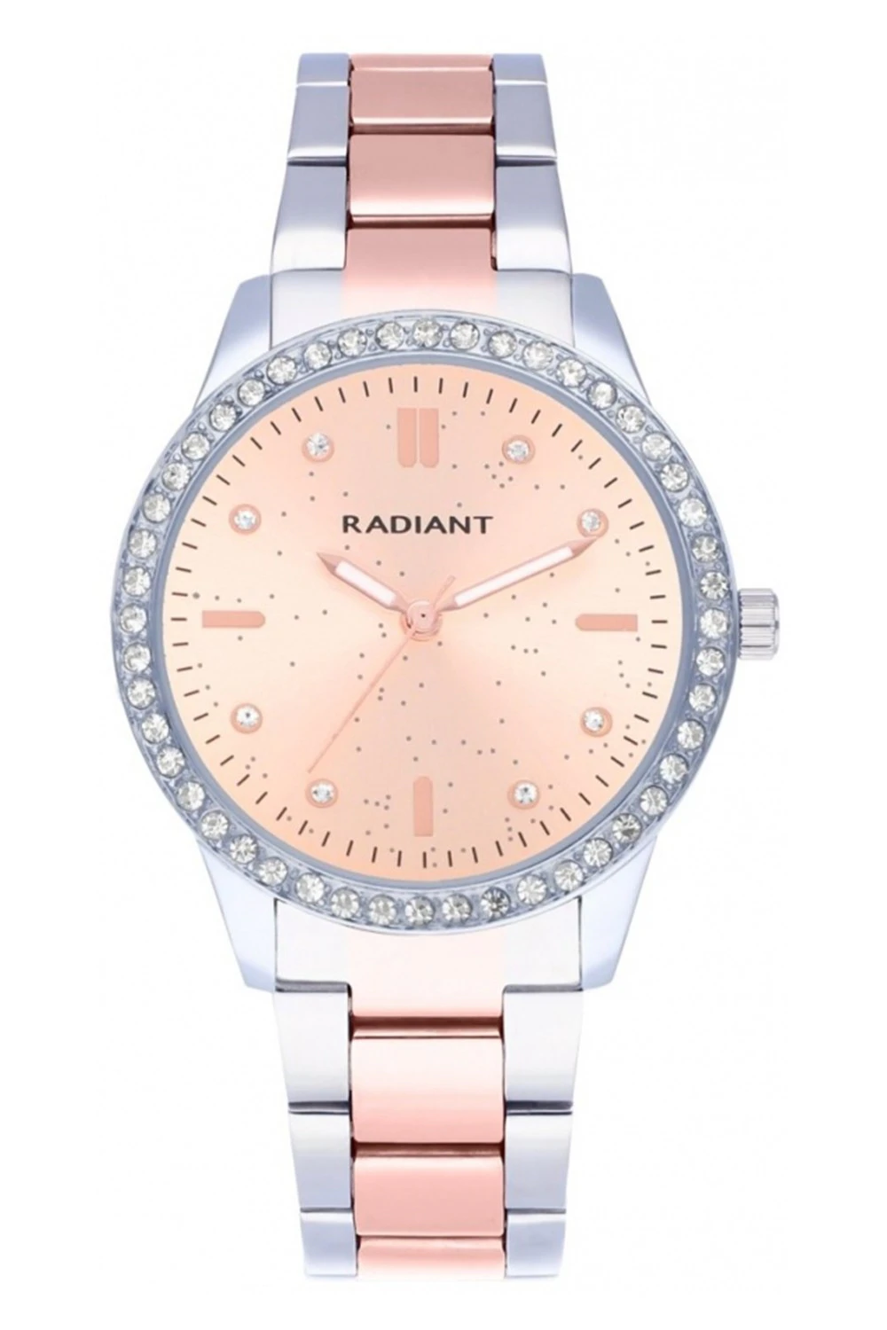 Radiant universe Women Analog Quartz Watch with Stainless Steel bracelet Rose