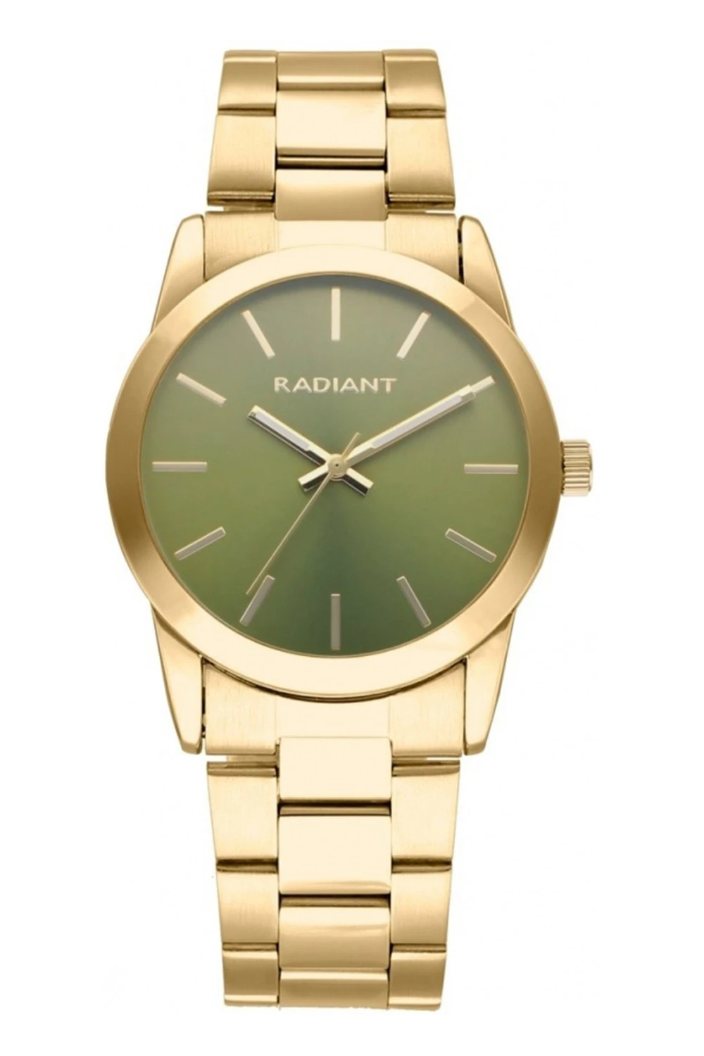 Radiant basic Women Analog Quartz Watch with Stainless Steel bracelet Green