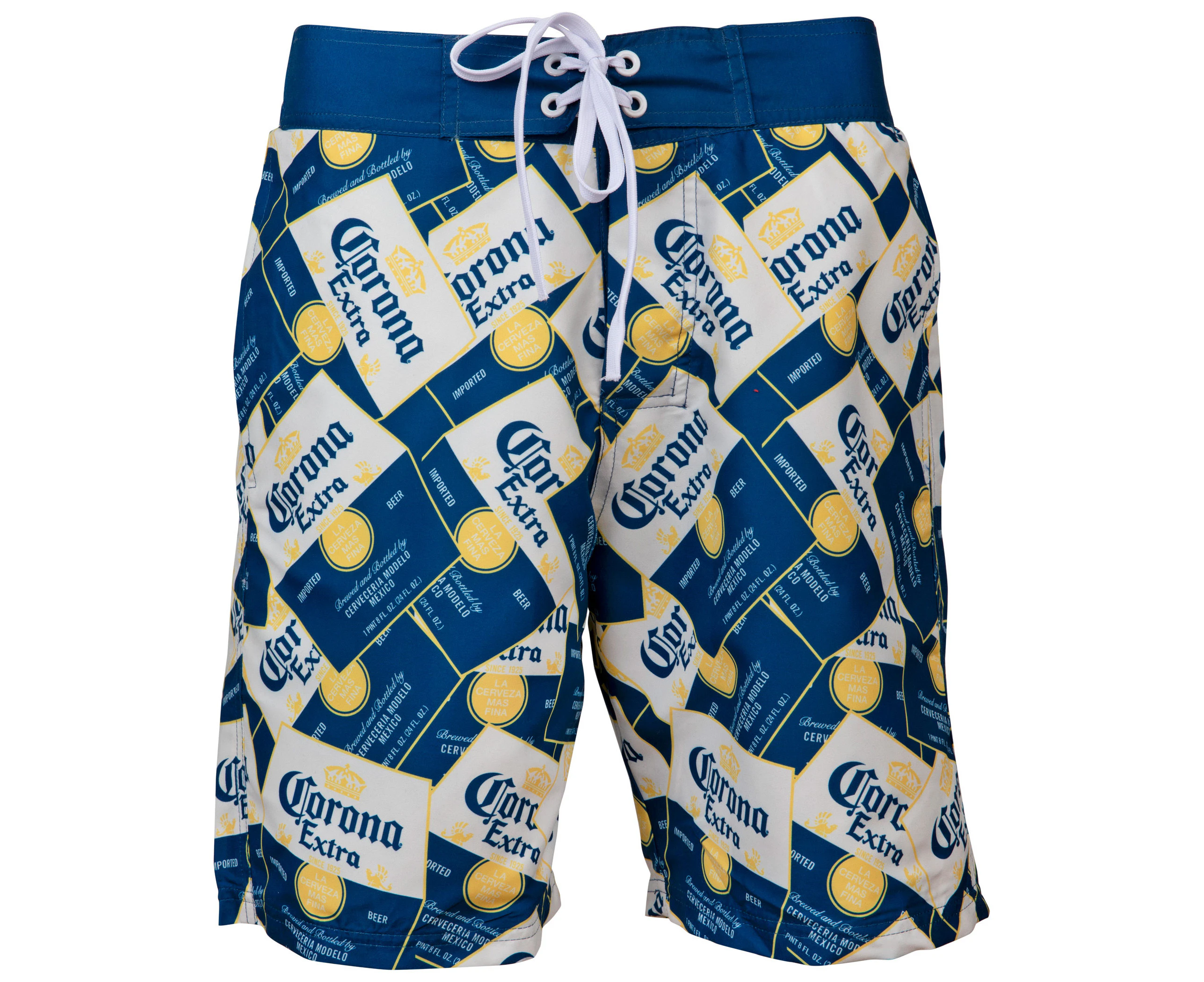 Corona Extra Scattered Labels Board Shorts