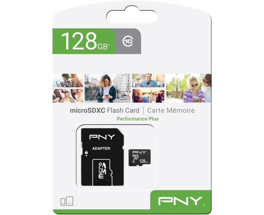 PNY Performance Plus microSDXC card 128GB Class 10