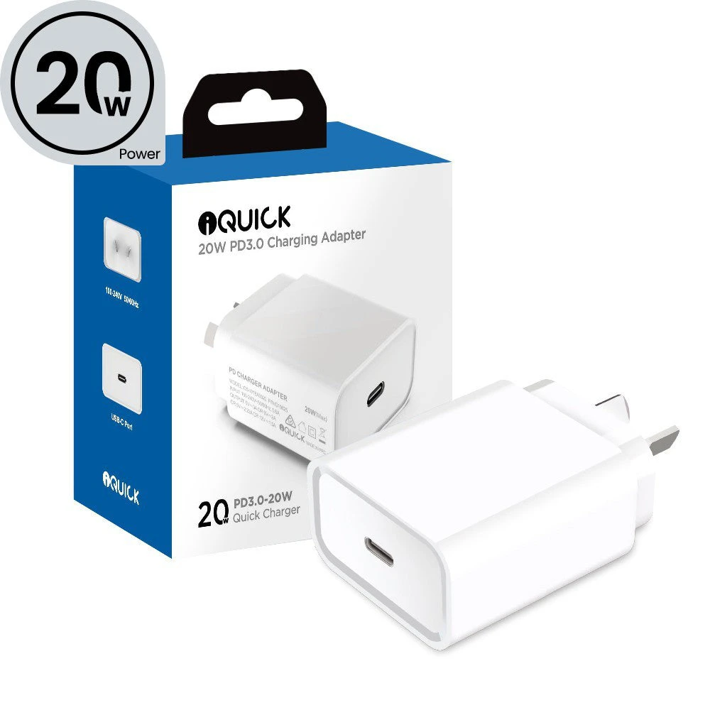 iQuick 20W PD3.0 Charging Adapter