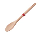 TEFAL Ingenio spoon - Beech wood and platinium silicone - 32 cm - CATCH