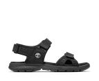 Timberland Men's Slip-On Leather Sandals Footwear - Black Nubuck