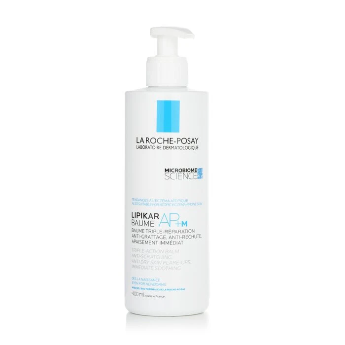 La Roche Posay Lipikar Baume AP+M TripleAction Balm  AntiScratching, Anti Dry Skin FlareUps, Immediate Soothing 400ml/13.5oz