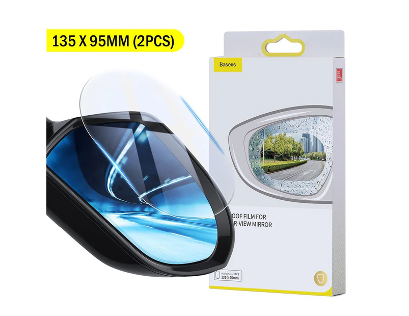 Baseus 0.15mm RainpBroof Film for Car Rear-View Mirror Transparent