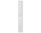 High Gloss Bookcase Elegant Stylish Book Cabinet Rack Display Shelf Stand White