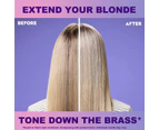 OGX Blonde Enhance + Purple Toning Drops For Blonde Coloured Hair 118mL