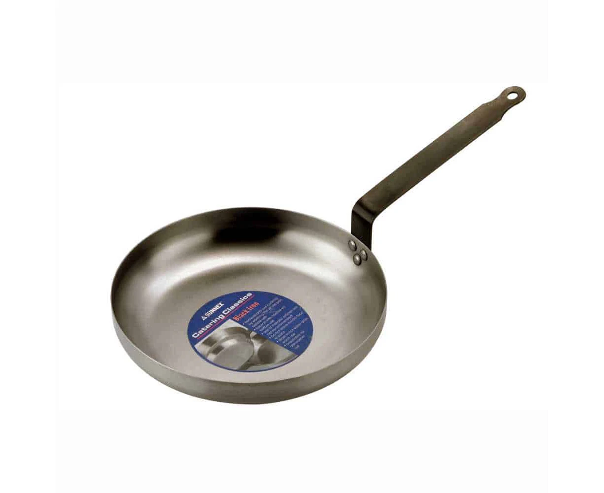 Sunnex® Black Iron Omelette Pan 25cm