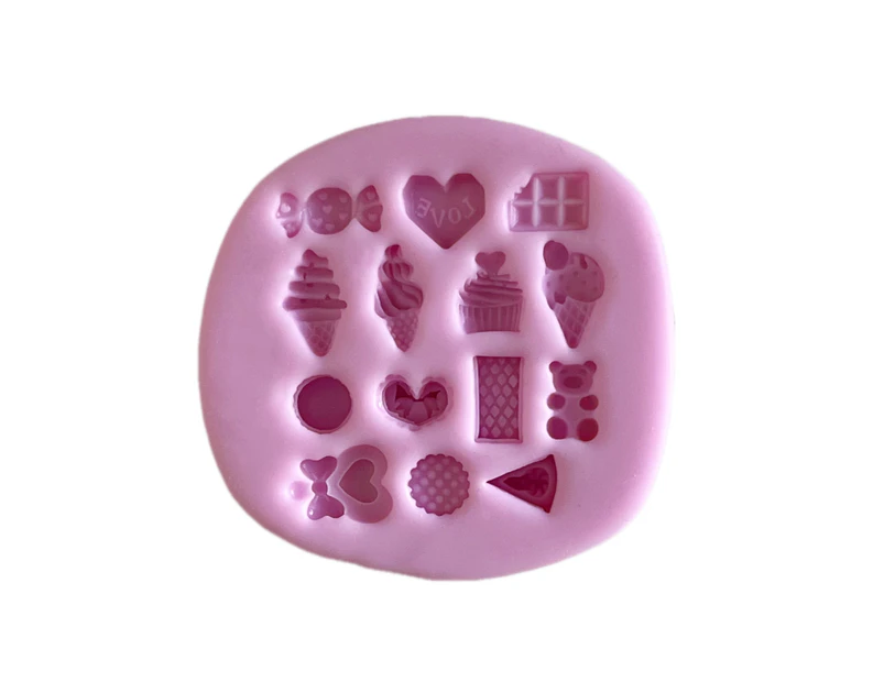 Mini sweet treats, candies Dani Decor Silicone Mold 55