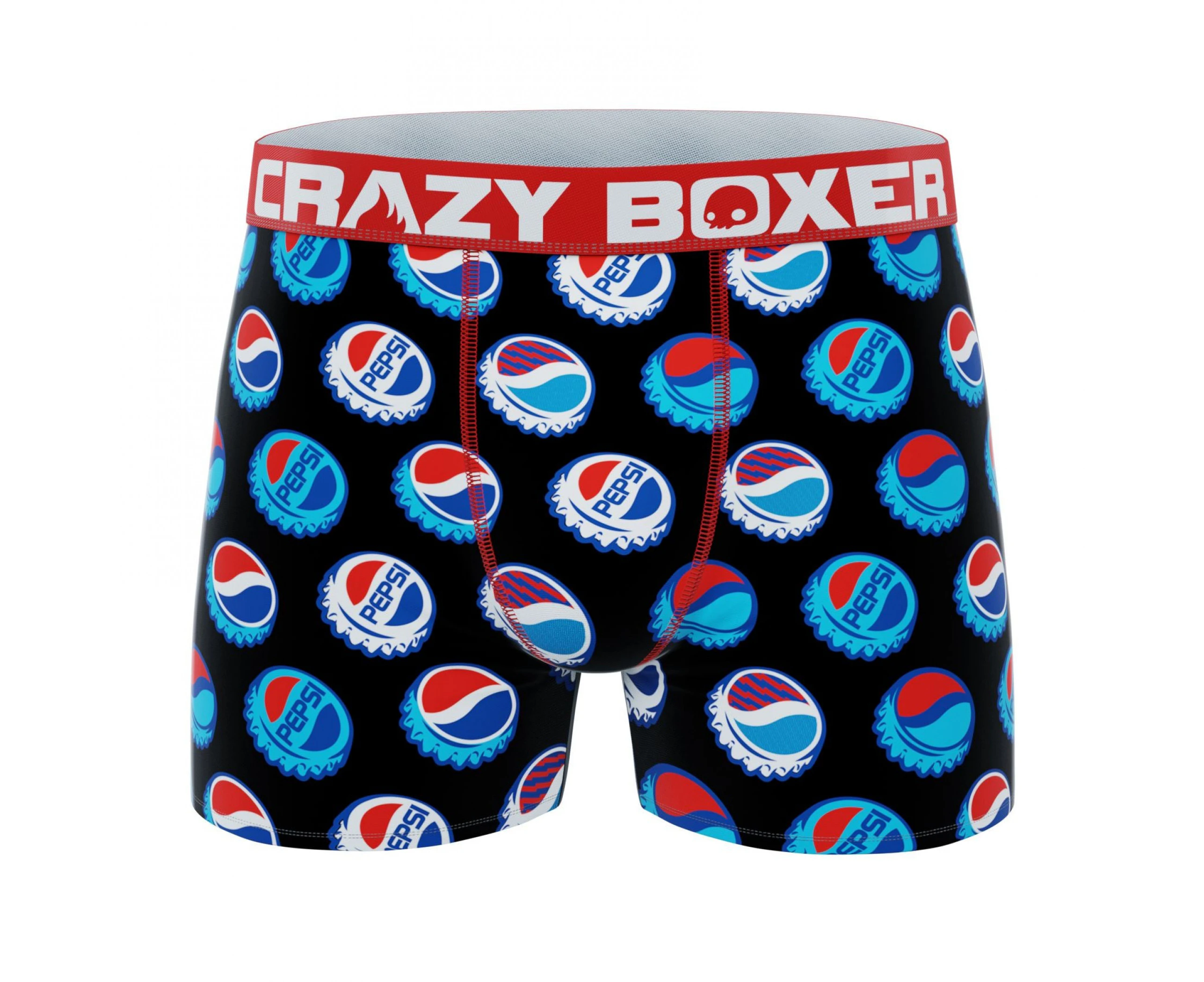 Crazy Boxer Pepsi Cola Logo Bottle Caps All Over Print Men's Boxer Briefs