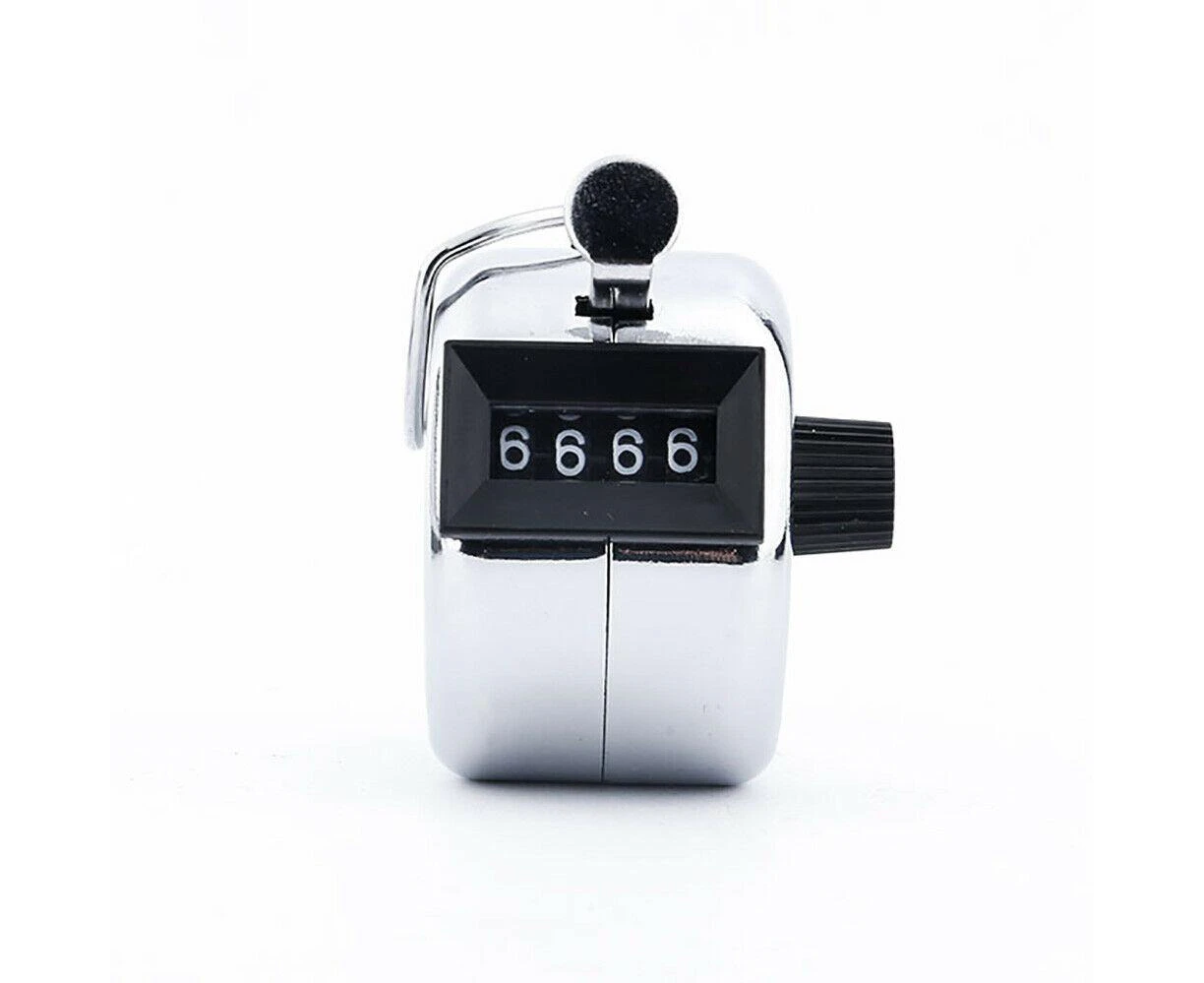 Tally Counter Hand Held Number Clicker - 4 Digit