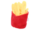 Dog Chew Toys Simulation French Fries Soft Plush Toys For Small Medium Cats Dogs