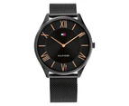 Tommy Hilfiger Black Steel Mesh Slim Men's Watch - 1710513