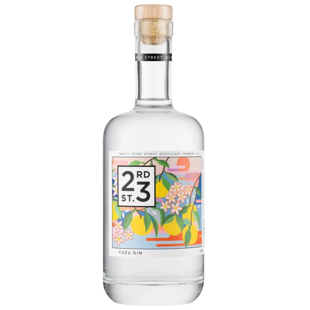 23RD STREET YUZU GIN 43% 700ML